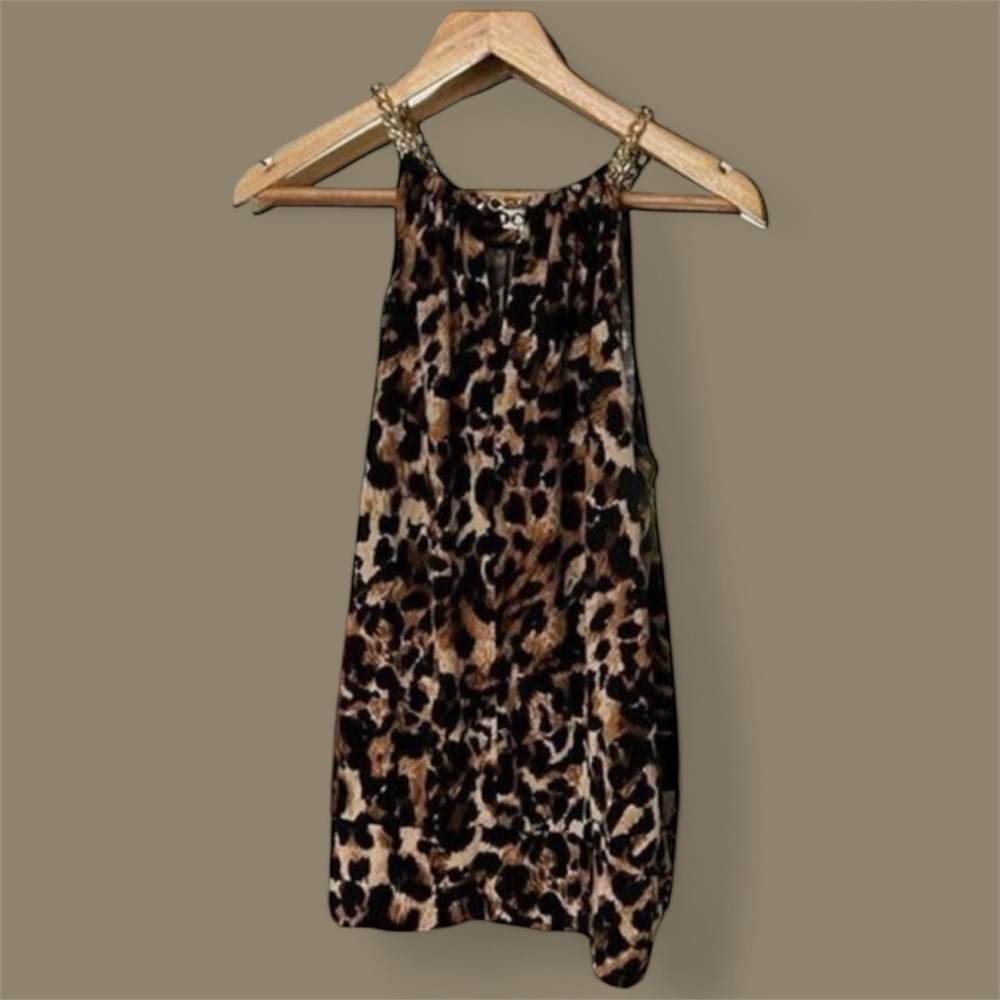 THALIA ANIMAL PRINT TOP MEDIUM